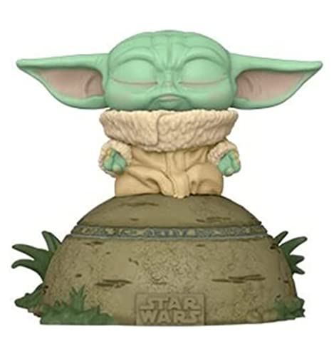 Funko Pop! Deluxe: Star Wars: the Mandalorian - Grogu Using Force (the Child, Baby Yoda) - (Grogu Using Force (the Child, Baby Yoda), Baby Yoda) Using the Force - Collectable Vinyl Figure - Gift Idea