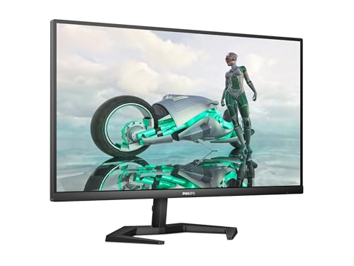 PHILIPS Evnia 27M1N3200ZS - 27 Inch FHD Gaming Monitor, 165Hz, IPS, 1ms, FreeSync Premium, Low inout Lag, Smart image Game mode (1920 x 1080, 250 cd/m, HDMI 2.0 / DP 1.2)