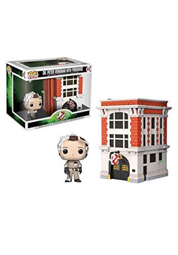 Funko POP! Town: Ghostbusters-Dr. Peter Venkman With House - Collectable Vinyl Figure - Gift Idea - Official Merchandise - Toys for Kids & Adults - Movies Fans - Model Figure for Collectors