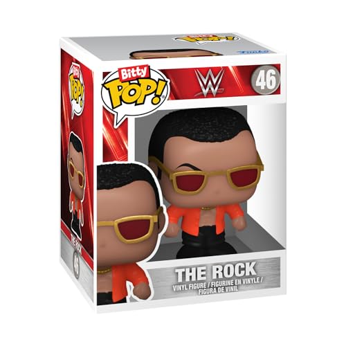 Funko Bitty POP!: WWE - Dusty Rhodes, Bitty Pop! Jerry Lawler®, Bitty Pop! Ric Flair, and a mystery Bitty Pop! figure - 0.9 Inch (2.2 Cm) Collectable - Gift Idea - Cake Topper