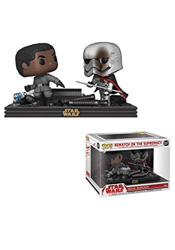 Funko POP! Bobble 2-Pack: Star Wars: Movie Moments: the Last Jedi Duel - Finn - Star Wars Episode 8 - Collectable Vinyl Figure - Gift Idea - Official Merchandise - Toys for Kids & Adults