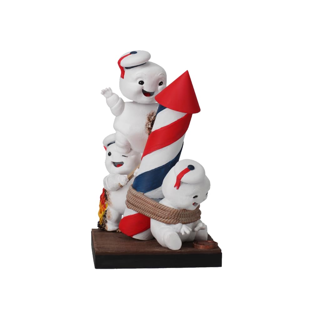 Royal Bobbles Ghostbusters Afterlife Mini Pufts Rocket Bobblescape, Polyresin Premium Lifelike Figure, Unique Serial Number, Exquisite Detail