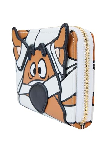 Loungefly Scooby-Doo Mummy Cosplay Zip-Around Wallet, White, One Size