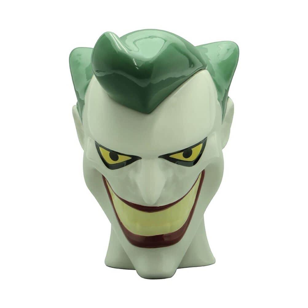 ABYSTYLE DC Comics Batman The Joker Head 3D Shaped Ceramic Novelty Coffee & Tea Mug