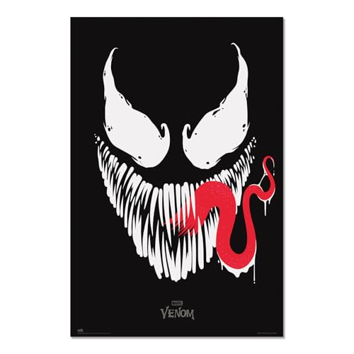 Grupo Erik Marvel Venom Poster - 36 x 24 inches / 91.5 x 61 cm - Shipped Rolled Up - Cool Posters - Art Poster - Posters & Prints - Wall Posters