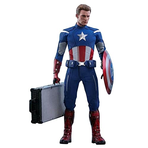 Hot Toys - 1:6 Captain America - 2012 Version, Multicolor