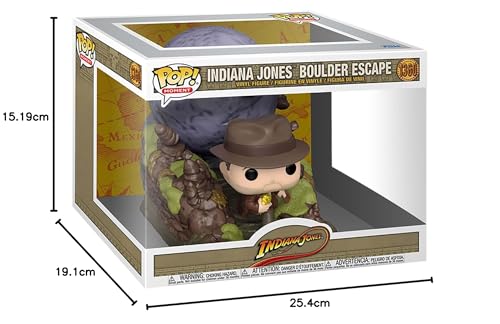 Funko Movie Moment: Indiana Jones - Boulder Scene - Collectable Vinyl Figure - Gift Idea - Official Merchandise - Toys for Kids & Adults - Movies Fans - Model Figure for Collectors and Display