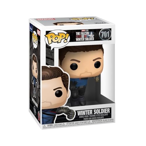 Funko POP! Marvel: the Falcon & Winter Soldier - Winter Soldier - the Falcon and the Winter Soldier - Collectable Vinyl Figure - Gift Idea - Official Merchandise - Toys for Kids & Adults - TV Fans