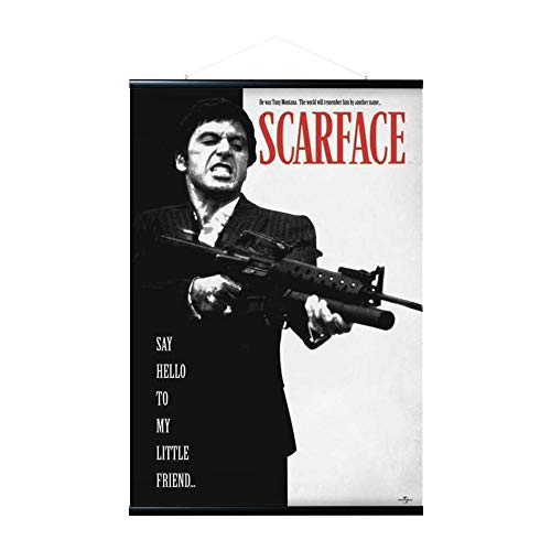 Grupo Erik Magnetic Wall Hanger + Poster, Scarface, 61 x 91,5 cm