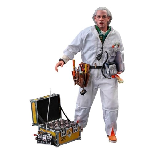 Hot Toys 1:6 Doc Brown - Deluxe Back to the Future