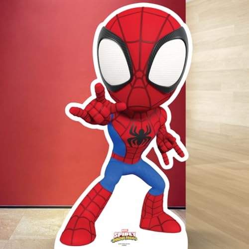 Star Cutouts SC4341 Spidey Spidey and His Amazing Friends Cardboard Cutout- Perfect for Spider Man Fans, Parties, and Events