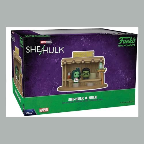 Funko Mini Moments: - She-Hulk - She-Hulk - Collectable Vinyl Figure - Gift Idea - Official Merchandise - Toys for Kids & Adults - TV Fans - Model Figure for Collectors and Display