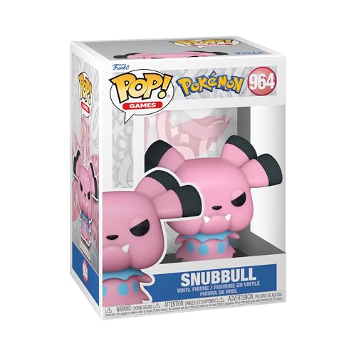 Funko POP! Games: Pokemon - Snubbull - Collectable Vinyl Figure - Official Merchandise - Toys for Kids & Adults - Games Fans - Model Figure for Collectors and Display