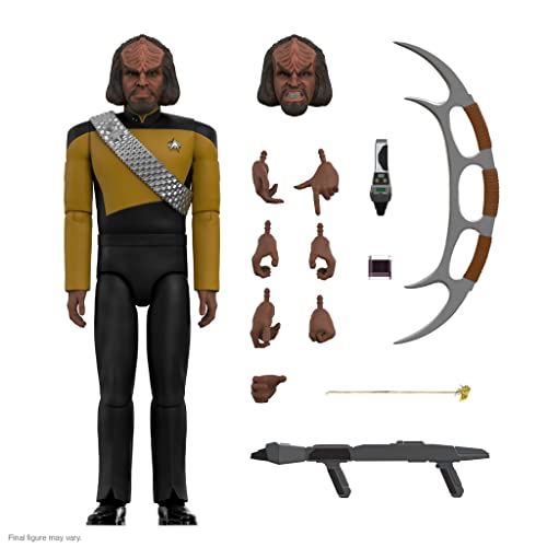 Super7 Star Trek: The Next Generation Worf - ULTIMATES! 7 in Action Figure