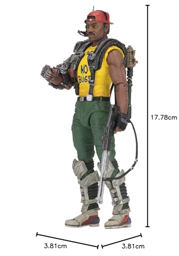 NECA Aliens Series 13 Action Figure Apone 7 Inches Material: Plastic