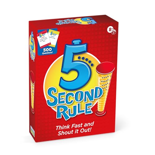 5 Second Rule | Simple Questions Card Game for Family Fun| Kids & Game Nights |Fast Paced Games | Sunday Games | Games Night | Ages 8+