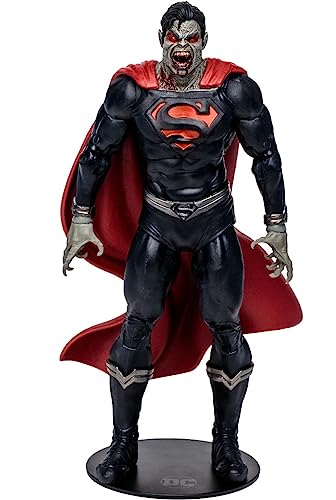 McFarlane Toys DC Multiverse 7 Inches - Superman (DC vs Vampires) Action Figure - Incredibly Detailed 7 Inches Scale Figure - Designed with Ultra Articulation - Includes Extra Hands and Base