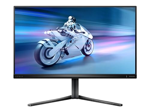 PHILIPS Evnia 25M2N5200P - 24.5 Inch FHD Gaming Monitor, 280Hz, IPS, 1ms GTG, FreeSync premium, Smart Image HDR, Low input Lag, height Adjust (1920 x 1080, 400 cd/m², HDMI 2.0 / DP 1.4)