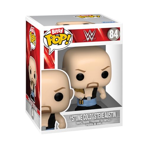 Funko Bitty POP!: WWE - Dusty Rhodes, Bitty Pop! Jerry Lawler®, Bitty Pop! Ric Flair, and a mystery Bitty Pop! figure - 0.9 Inch (2.2 Cm) Collectable - Gift Idea - Cake Topper