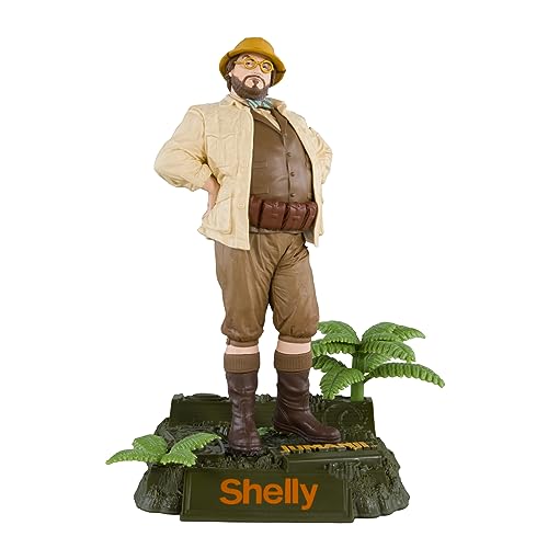 McFarlane Toys Movie Maniacs Shelly 6 inch Scale Figure - Jumanji: The Next Level Collectible with Exclusive Bonus Item, Environmental Base, Printed Backdrop, and Art Card for Collectors