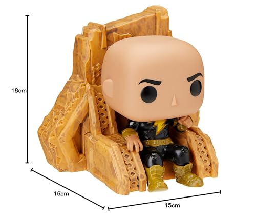 Funko POP! Deluxe: DC - Black Adam on Throne - Collectable Vinyl Figure - Gift Idea - Official Merchandise - Toys for Kids & Adults - Movies Fans - Model Figure for Collectors and Display