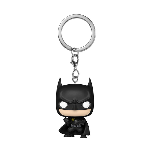 Funko POP! Keychain: DC - the Flash - Batman - DC Comics Novelty Keyring - Collectable Mini Figure - Stocking Filler - Gift Idea - Official Merchandise - Comic Books Fans - Backpack Decor