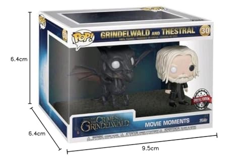 Fantastic Beasts 2: Crimes of Grindelwald - Grindelwald & Thestral Movie Moment Pop! Vinyl Figures Set