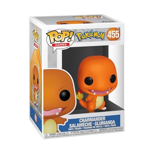 Funko POP! Games: Pokemon - Charmander - Collectable Vinyl Figure - Gift Idea - Official Merchandise - Toys for Kids & Adults - Video Games Fans - Model Figure for Collectors and Display