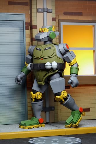 NECA 7" TMNT Cartoon Ultimate Metalhead Figure, (NECA54123)