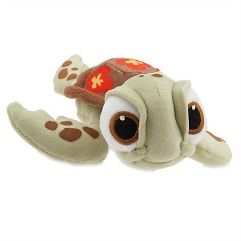 Disney Squirt Plush - Finding Nemo - Mini Bean Bag - 7 1/2