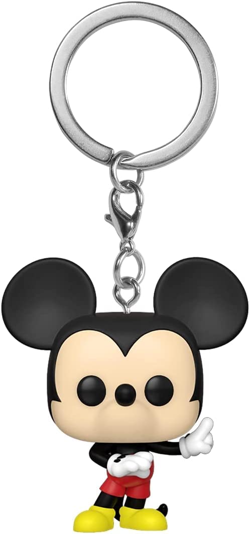 Funko Pop! Keychain: Disney Classics - Mickey Mouse Novelty Keyring - Collectable Mini Figure - Stocking Filler - Gift Idea - Official Merchandise - Movies Fans - Backpack Decor