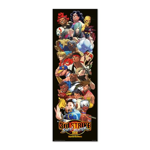 Grupo Erik Street Fighter Poster - 20.8 x 62.2 inches / 53 x 158 cm - Shipped Rolled Up - Cool Posters - Art Poster - Posters & Prints - Door Posters