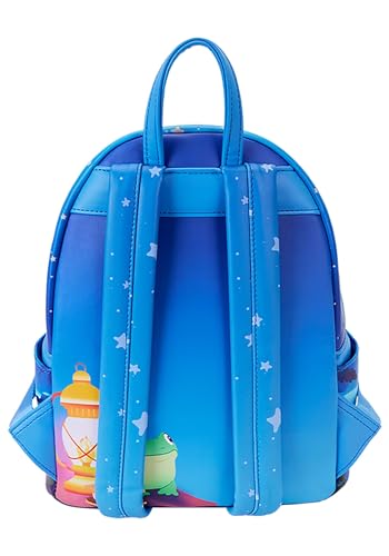 Loungefly Disney Stitch Camping Cuties Glow Mini Backpack | Lilo & Stitch Bags & Backpacks, Blue,orange,pink, Standard