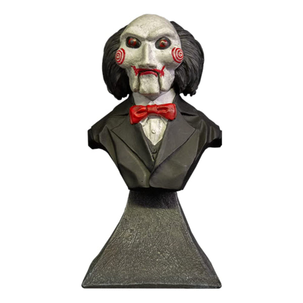 Trick Or Treat Studios Saw Mini Bust Billy Black/White/Red, Hand Painted, 100% Polyresin, in Collector's Box