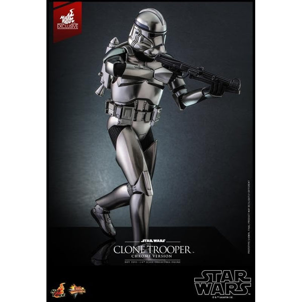 Hot Toys 1:6 Clone Trooper - Chrome Version