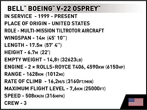 COBI Bell Boeing V-22 Osprey