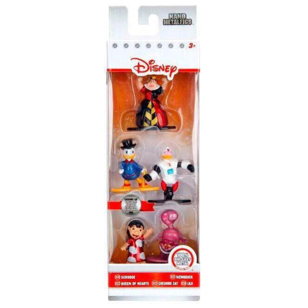 Jada Toys Disney Nano Metalfigs Diecast Mini Figures 5-Pack Wave 2 4cm