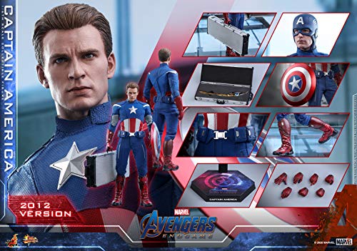 Hot Toys - 1:6 Captain America - 2012 Version, Multicolor