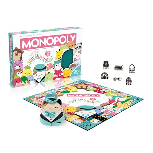 MONOPOLY Squishmallows Board Game