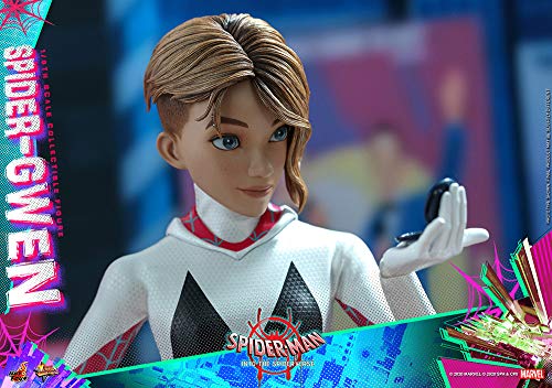 Hot Toys 1:6 Spider-Gwen - Spider-Man: Into the Spider-Verse Animated Movie, Multi-coloured