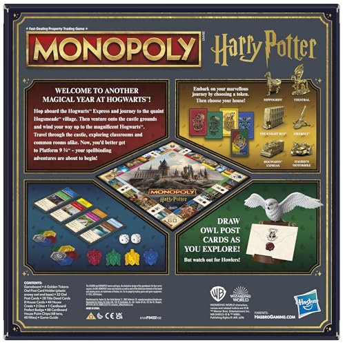 Harry Potter Edition Monopoly Board Game - Dutch Version