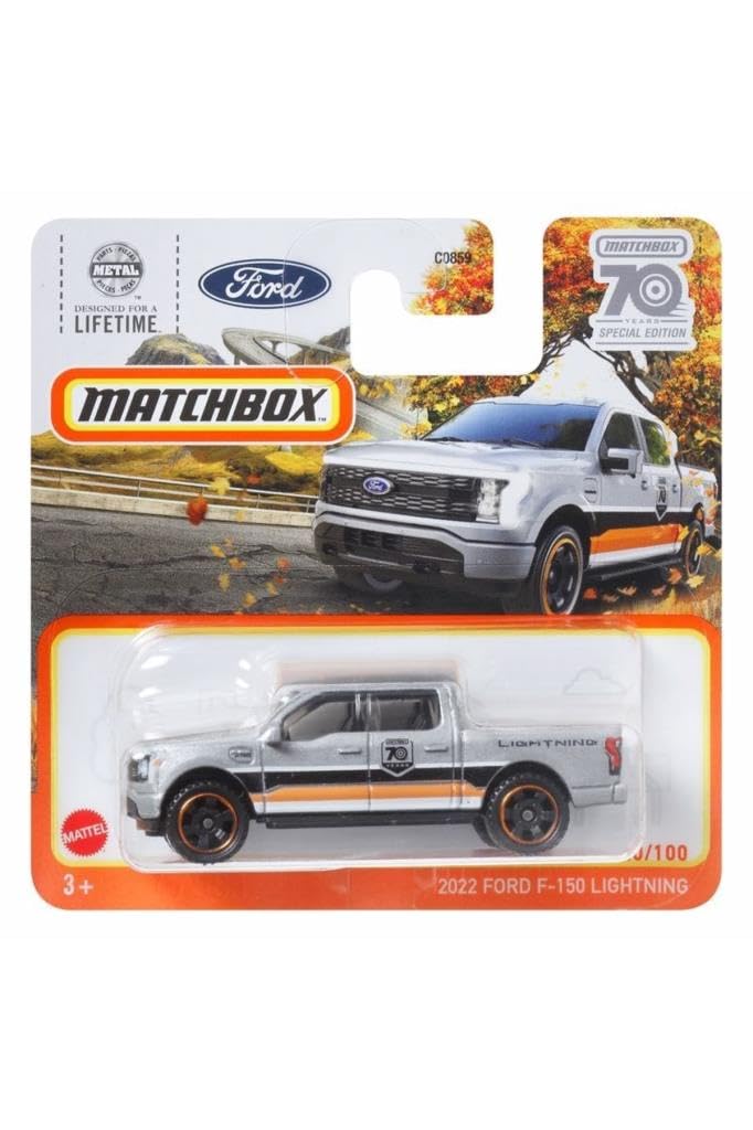 Matchbox 2022 Ford F-150 Lightning 20/100 Series 2023 Silver