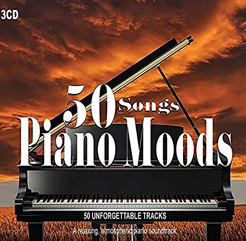 50 Songs Piano Moods: 3 CD, Piano Music, Relax Music, Classical Music, Soft Piano, Piano Pieces