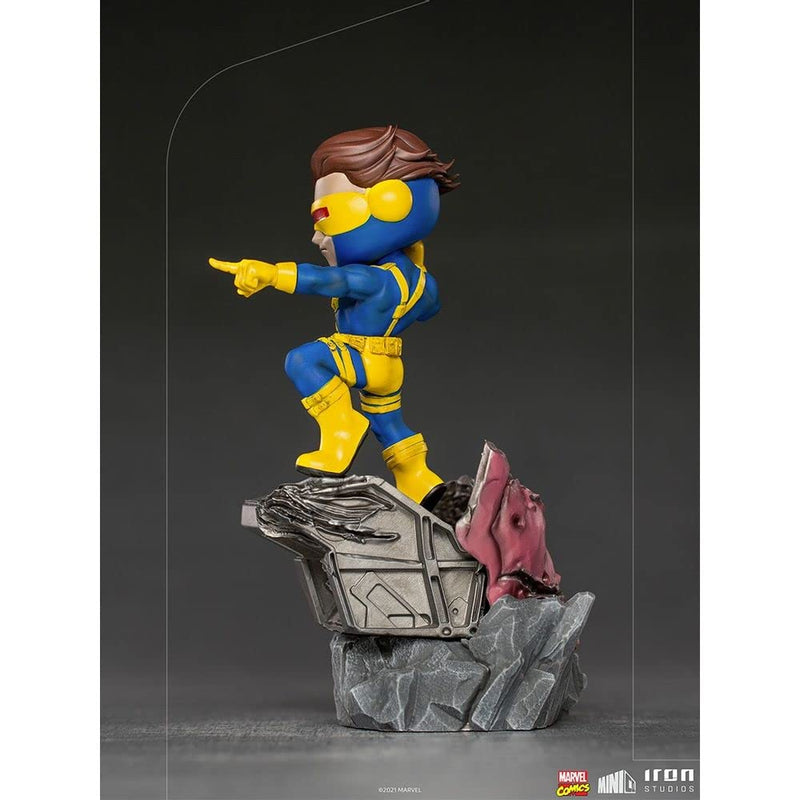 Iron Studios - Minico X-Men Cyclops Vinyl Statue, Multicolour, 1:10 (MARCAS47721-MC)