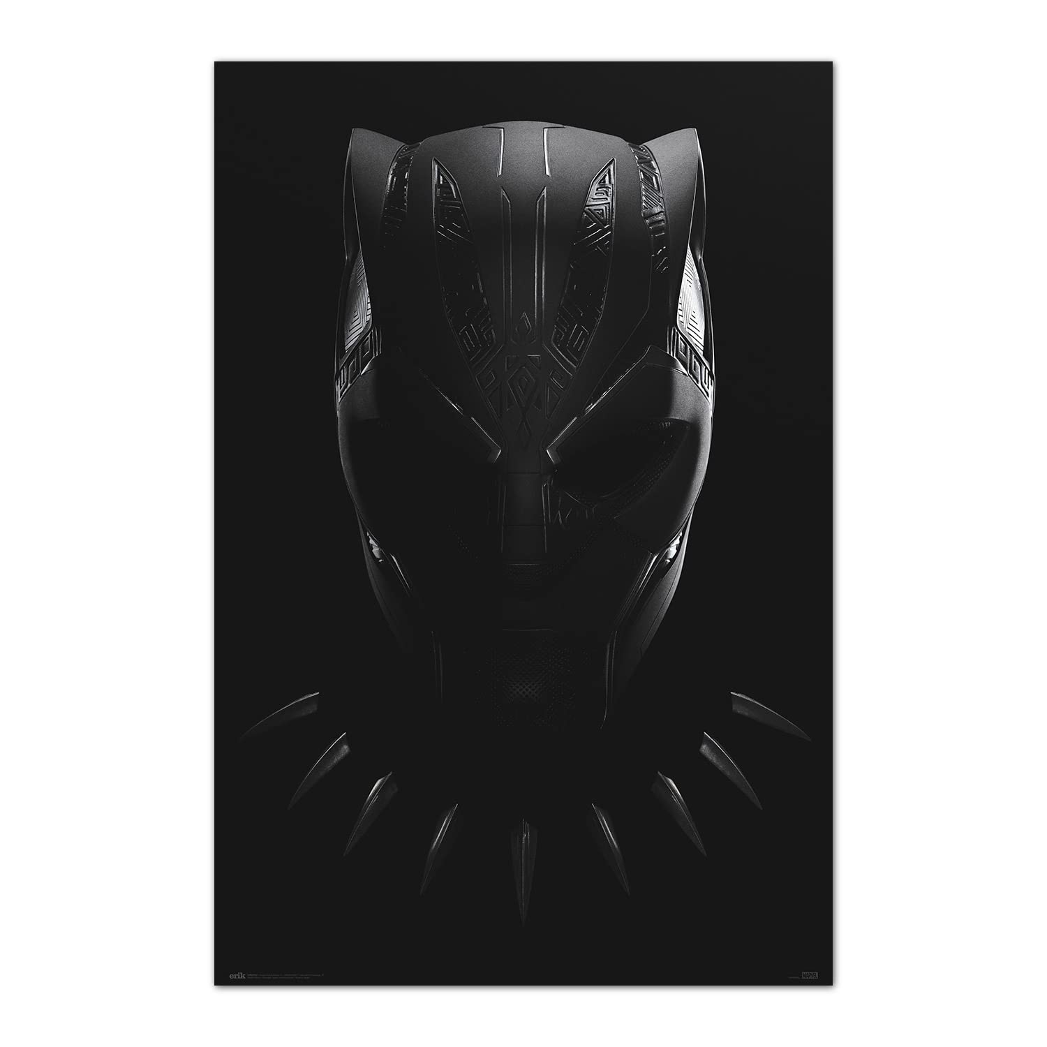 Grupo Erik Marvel Black Panther Wakanda Forever Poster - 36 x 24 inches / 91.5 x 61 cm - Shipped Rolled Up - Cool Posters - Art Poster - Posters & Prints - Wall Posters - Marvel Poster