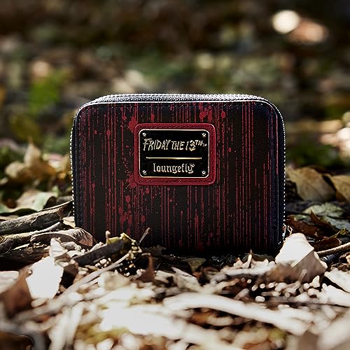 Loungefly Warner Brothers - Friday 13th - Jason - Wallet - Friday the 13th - Amazon Exclusive - Cute Collectable Purse - Gift Idea - Card Holder With Multiple Card Slots - Official Merchandise