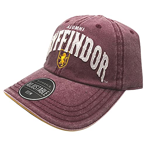 Harry Potter Gryffindor Alumni Adjustable Cap Maroon