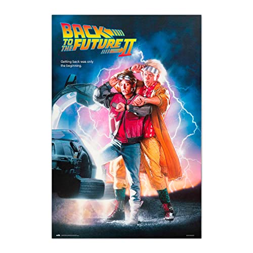 Grupo Erik Back to the Future Part II Poster - 36 x 24 inches / 91.5 x 61 cm - Shipped Rolled Up - Cool Posters - Art Poster - Posters & Prints - Wall Posters