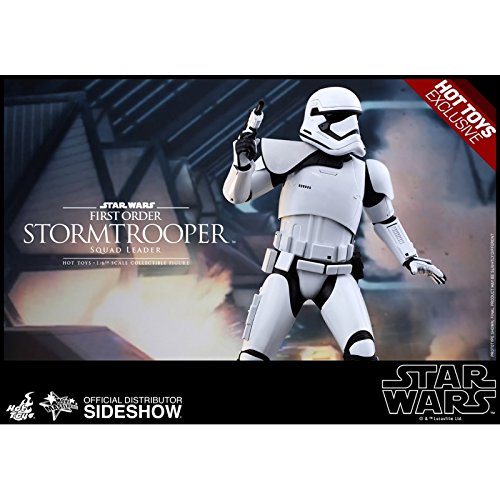 Hot Toys 1:6 Scale Star Wars The Force Awakens First Order Stormtrooper Squad Leader Figure