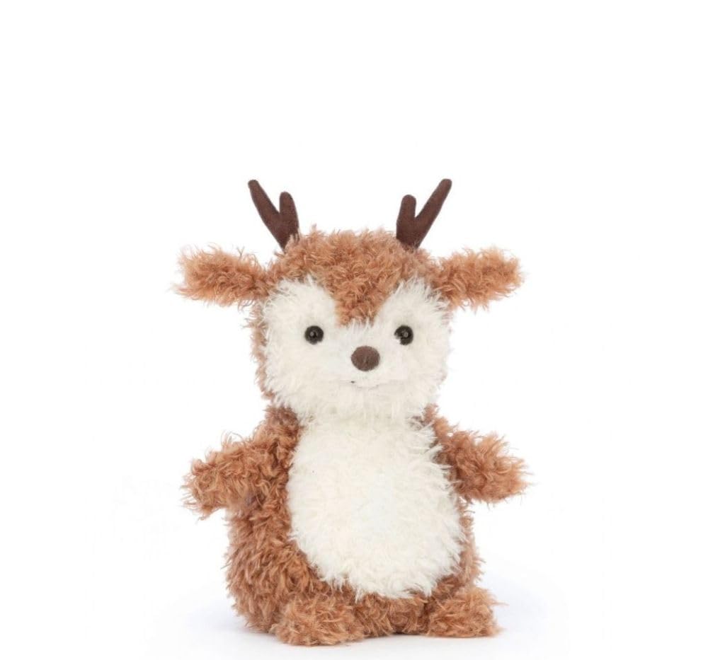 Jellycat Little Reindeer - H : 18 cm x L : 10 cm